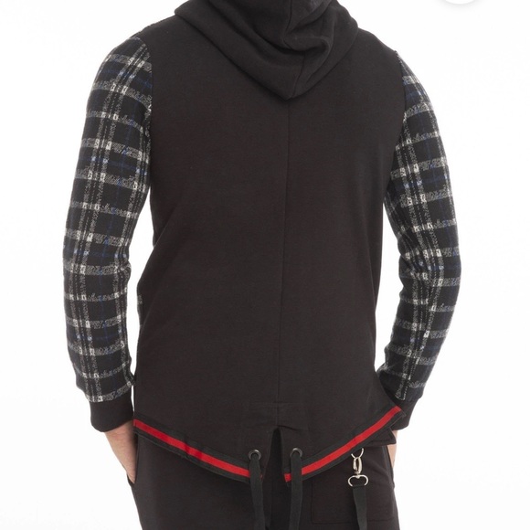 Ron Tomson Ararat Hoodie, Black Sax pattern - Picture 2 of 9